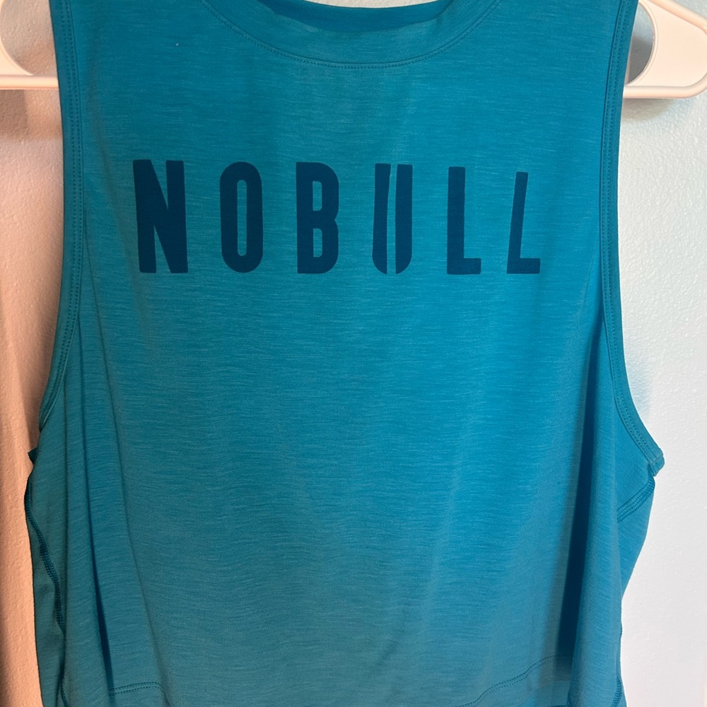 NOBULL Women's Teal Tank Top